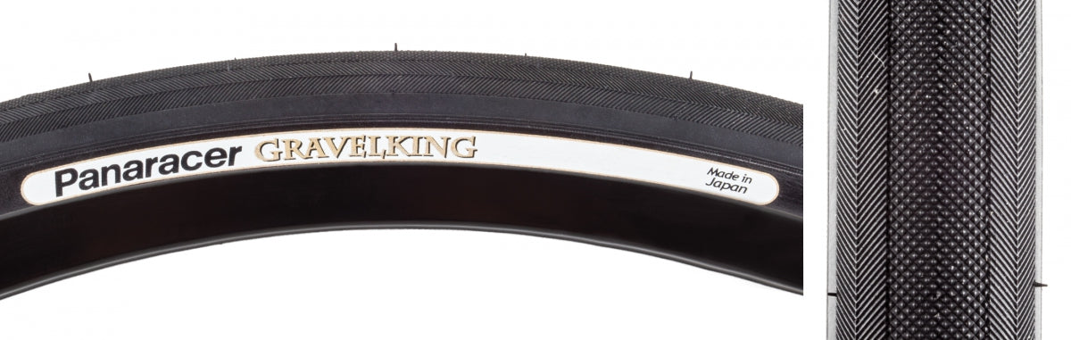 PANARACER TIRE PAN GRAVELKING 700x43 FOLD TBLS BK/BK - PANARACER
