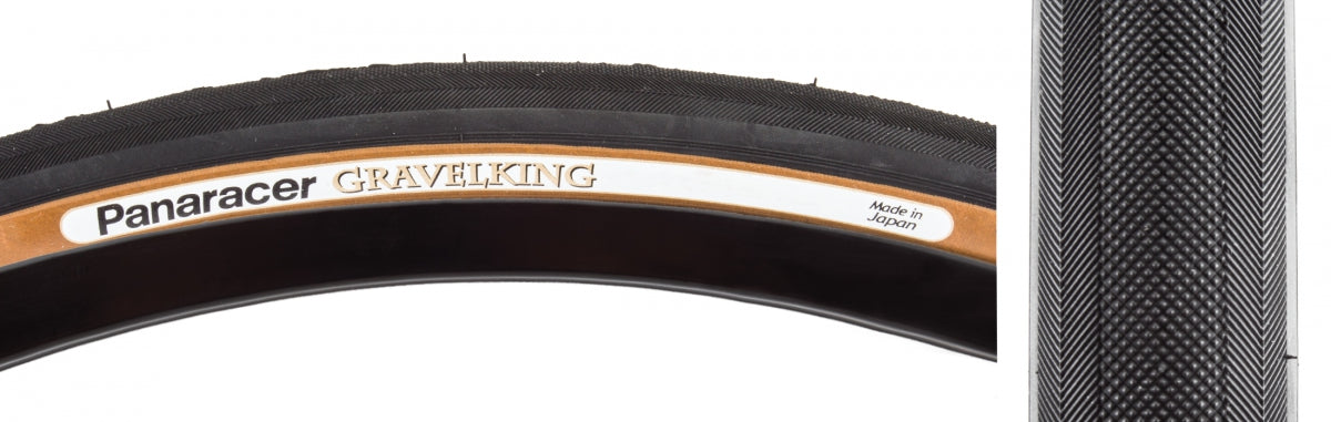 PANARACER TIRE PAN GRAVELKING 700x43 FOLD TBLS BK/BN - PANARACER