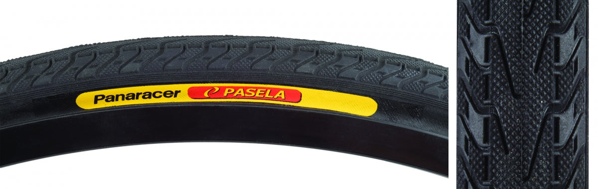 PANARACER TIRE PAN PASELA 700x38 WIRE BK/BK - PANARACER