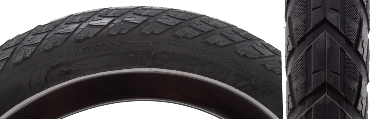 CST PREMIUM TIRE CSTP BIG BOAT 20x3.0 BK/BK WIRE REF/2L - CST PREMIUM