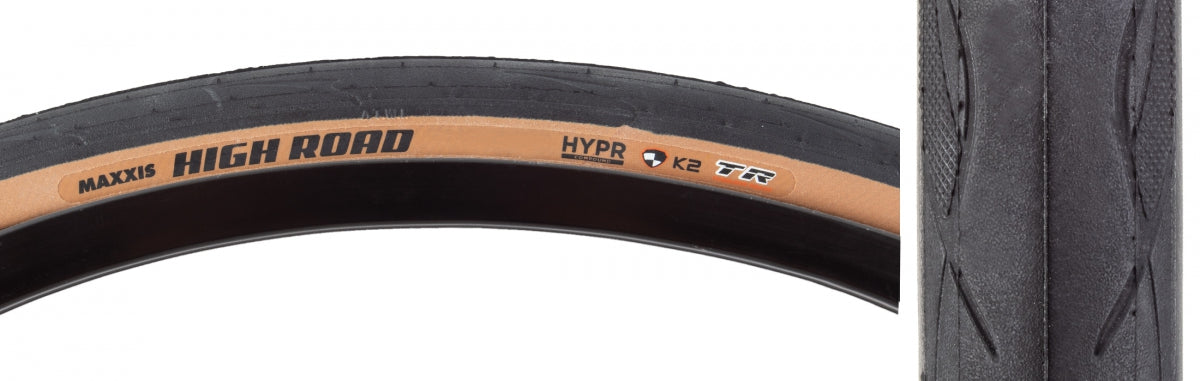 MAXXIS TIRE MAX HIGH ROAD 700x28 BK FOLD/170 HYPR/ONE70/K2/TR/DTW - MAXXIS
