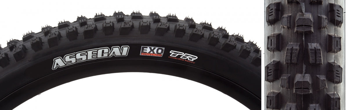 MAXXIS TIRE MAX ASSEGAI 29x2.5 BK WIRE/60x2 BIKEPARK/DH/TR/WT - MAXXIS