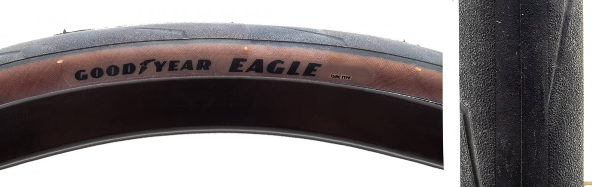 GOODYEAR TIRE GOODYEAR EAGLE 700x28 BK/YSK FOLD HP/RSH - GOODYEAR