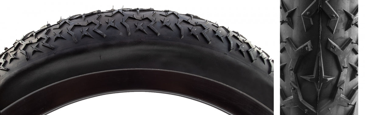 SUNLITE TIRE SUNLT UTILIT 26x4.0 BK/BK H5170 STARMAN WIRE/30 - SUNLITE