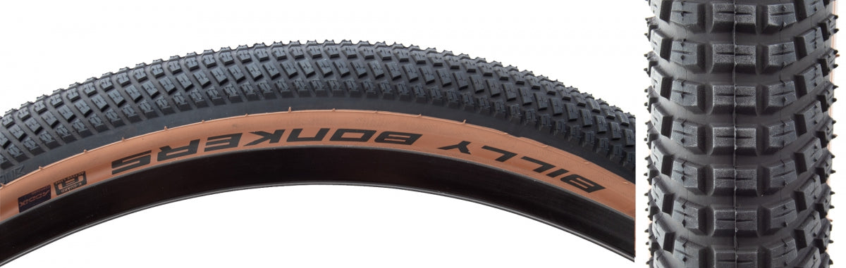 SCHWALBE TIRE SWB BILLY BONKERS 26x2.1 PERF BK/BRNZ ADDIX FOLD - SCHWALBE