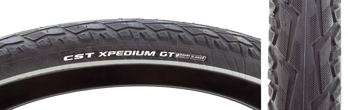 CST PREMIUM TIRE CSTP XPEDIUM GT 700x47 BK/BK/REF WIRE DR3 - CST PREMIUM