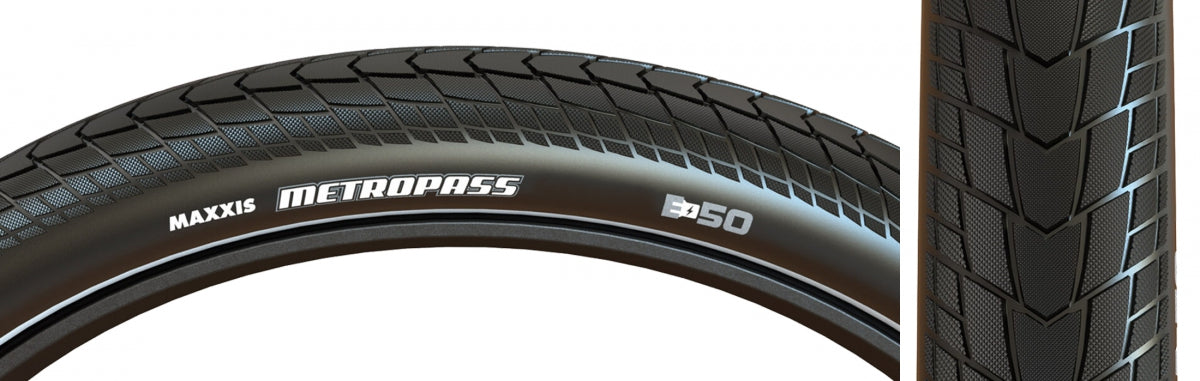 MAXXIS TIRE MAX METROPASS 27.5x2.0 BK WIRE/60 REF E50 - MAXXIS
