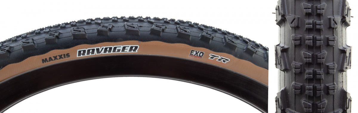MAXXIS TIRE MAX RAVAGER 700x40 BK/TAN FOLD/60 EXO/TR - MAXXIS