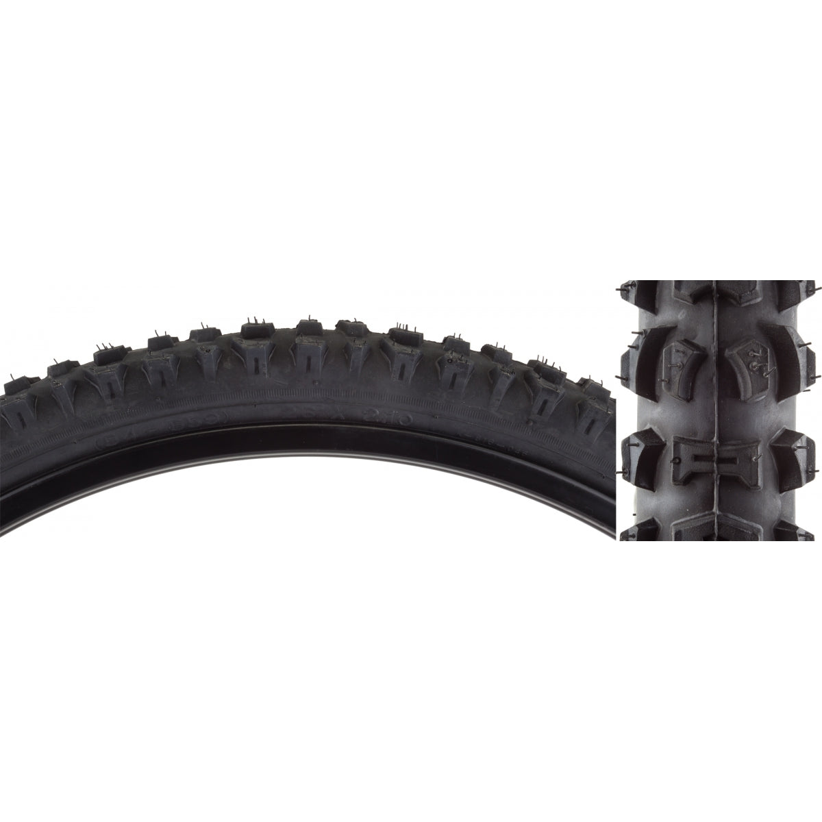 SUNLITE TIRE SUNLT 26x2.1 BK/BK SMOKE K816 WIRE - SUNLITE
