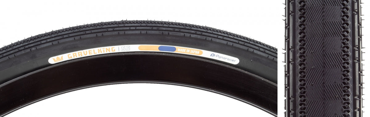 PANARACER TIRE PAN GRAVELKING SS 700x28 FOLD BK/BK (O) - PANARACER