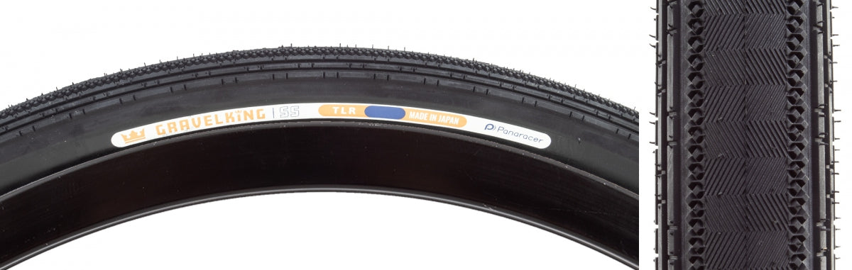 PANARACER TIRE PAN GRAVELKING SS 27.5x1.9 (650Bx48) FOLD TBLS BK/BK (O) - PANARACER