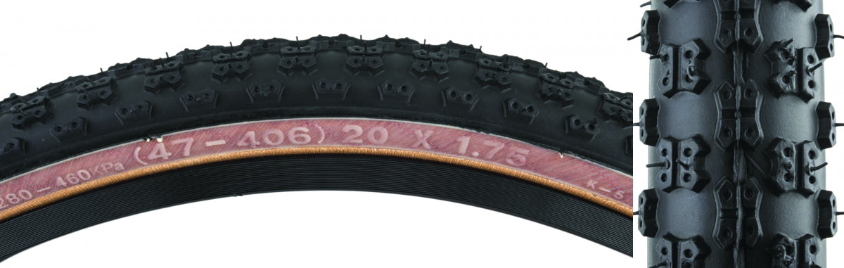 SUNLITE TIRE SUNLT 20x1.75 BK/SK MX3 K50 WIRE - SUNLITE