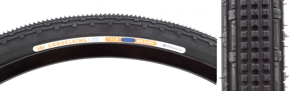 PANARACER TIRE PAN GRAVELKING SK 27.5x2.1 (650Bx54) FOLD TBLS BK/BK (O) - PANARACER