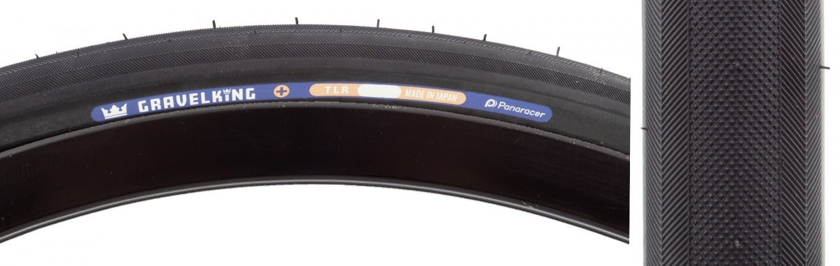 PANARACER TIRE PAN GRAVELKING+ 700x30 FOLD TBLS BK/BK (O) - PANARACER