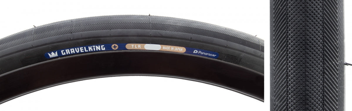 PANARACER TIRE PAN GRAVELKING+ 700x40 FOLD TBLS BK/BK (O) - PANARACER