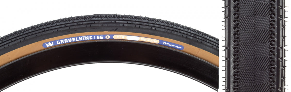 PANARACER TIRE PAN GRAVELKING SS+ 700x28 FOLDBK/BN (O) - PANARACER