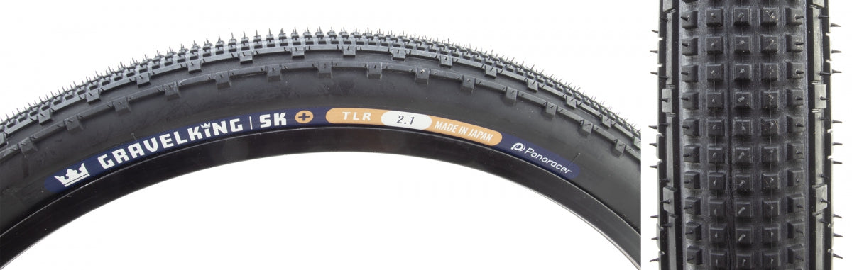 PANARACER TIRE PAN GRAVELKING SK+ 26x2.1 FOLD TBLS BK/BK (O) - PANARACER