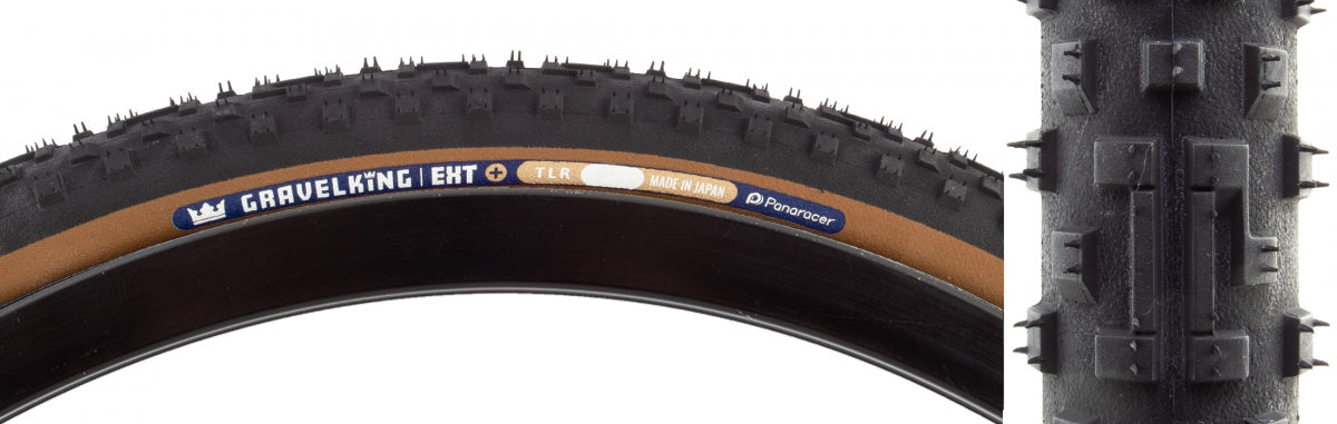 PANARACER TIRE PAN GRAVELKING EXT+ 700x45 FOLD TBLS BK/BN (O) - PANARACER
