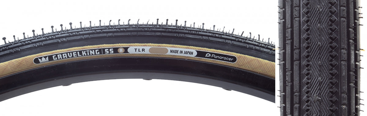 PANARACER TIRE PAN GRAVELKING SS R 700x40 FOLD TBLS BK/AM - PANARACER