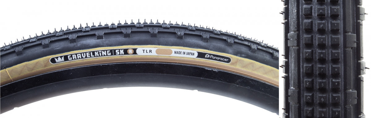 PANARACER TIRE PAN GRAVELKING SK R 700x35 FOLD TBLS BK/AM - PANARACER