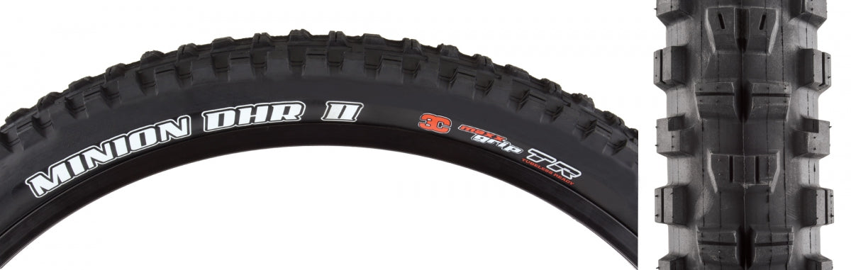 MAXXIS TIRE MAX MINION DHR II 27.5x2.5 BK FOLD/60x2 3CG/DH/TR - MAXXIS