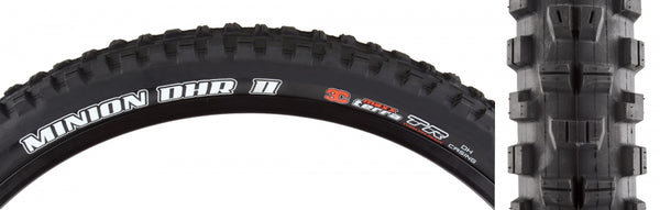 MAXXIS TIRE MAX MINION DHR II 27.5x2.5 BK FOLD/60x2 3CT/DH/TR