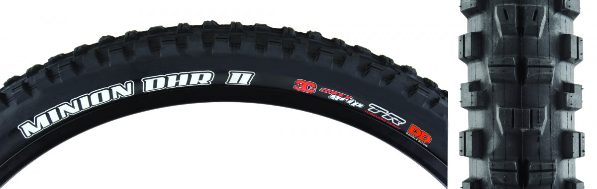 MAXXIS TIRE MAX MINION DHR II 29x2.5 BK FOLD/120x2 3CG/DD/TR - MAXXIS