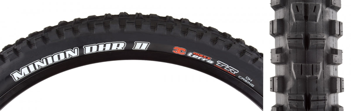 MAXXIS TIRE MAX MINION DHR II 29x2.5 BK FOLD/60x2 3CT/DH/TR - MAXXIS