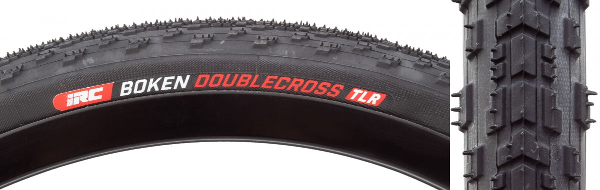 IRC TIRE IRC BOKEN DOUBLE CROSS 700x42 BK/BK FOLD - IRC