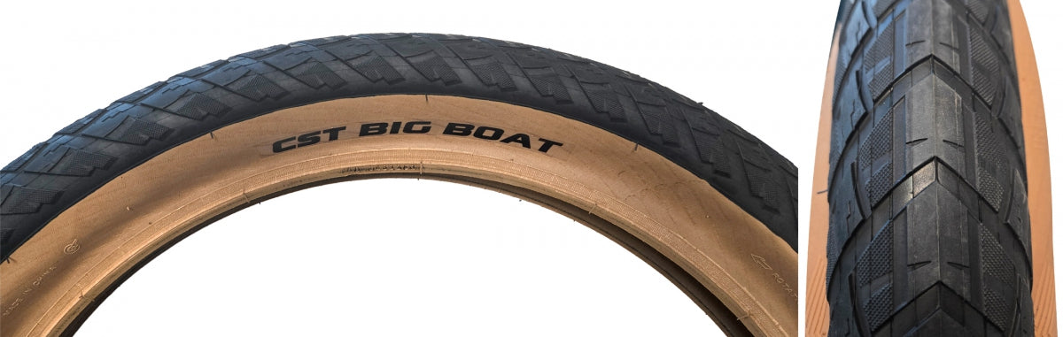 CST PREMIUM TIRE CSTP BIG BOAT 26x4.0 BK/SK WIRE - CST PREMIUM