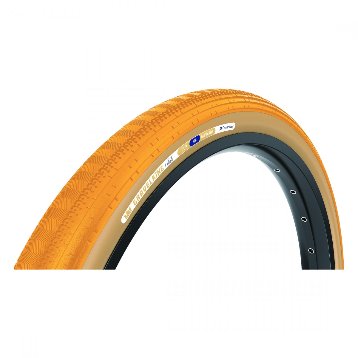 PANARACER TIRE PAN GRAVELKING SS 700x40 FOLD TBLS HONY-BUTR/BN - PANARACER