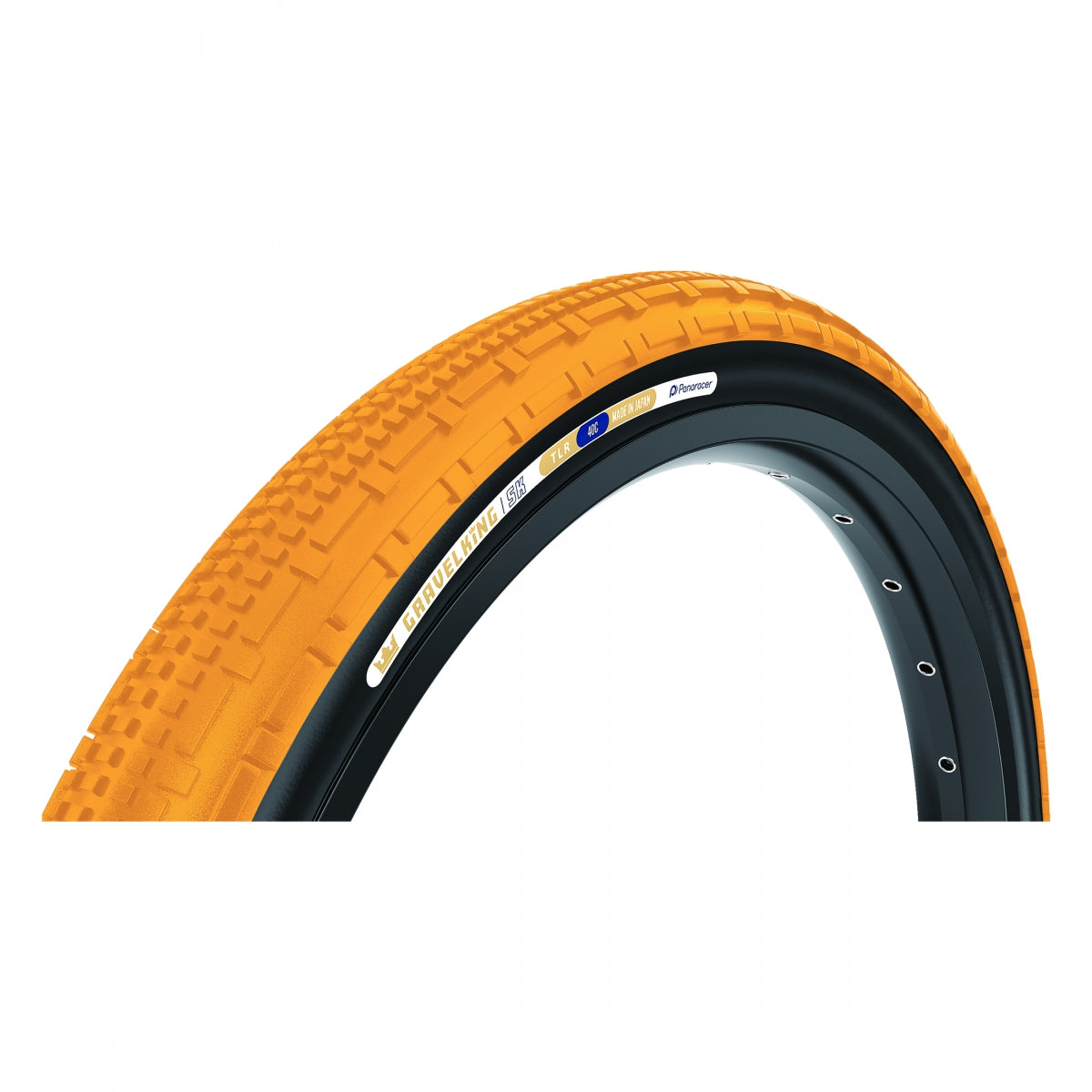 PANARACER TIRE PAN GRAVELKING SK 27.5x1.9 (650Bx48) FOLD TBLS HONY-BUTR/BK - PANARACER