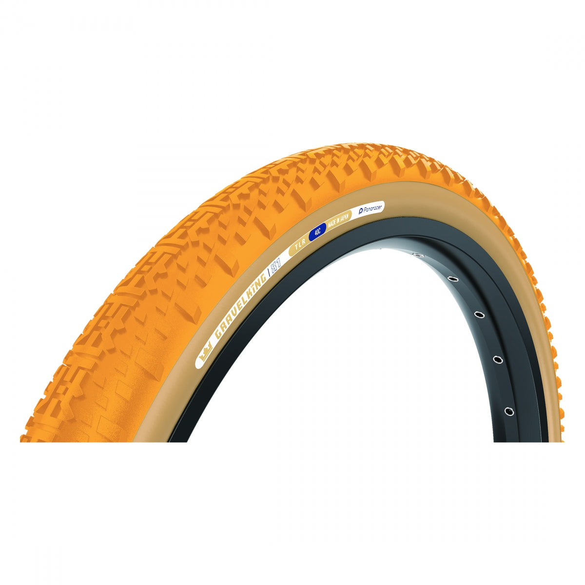 PANARACER TIRE PAN GRAVELKING X1 700x45 FOLD TBLS HONY-BUTR/BN - PANARACER