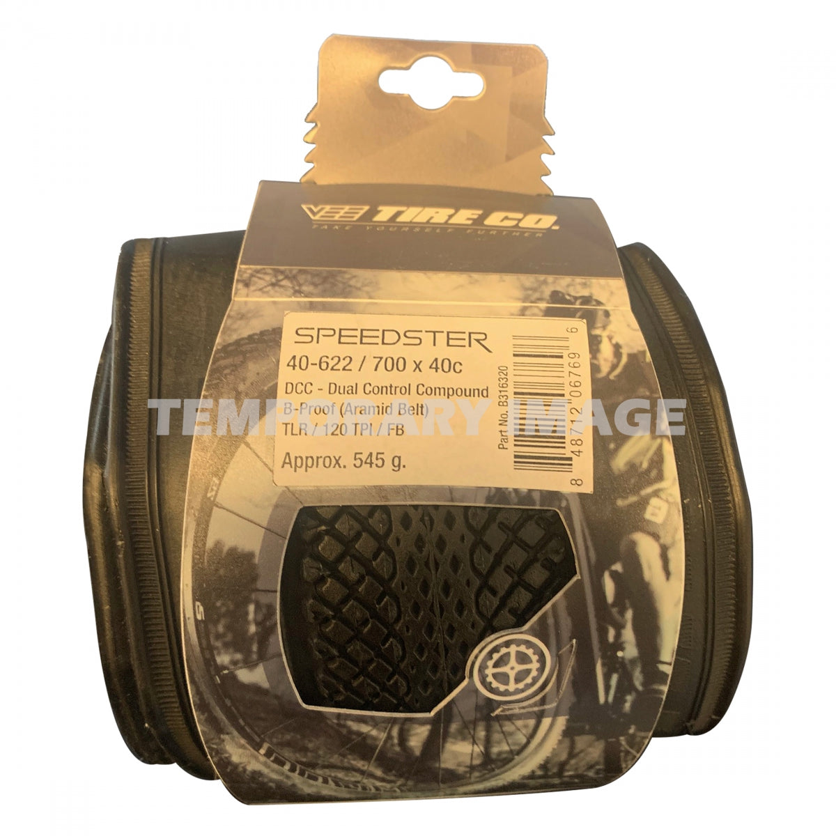VEE TIRE & RUBBER TIRE VEE SPEEDSTER 700x40 BK/BK FOLD/120/TLR/DCC/B-PROOF-ARAMID E25 - VEE TIRE & RUBBER