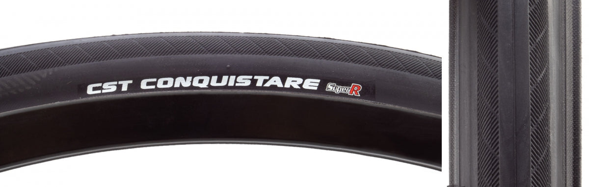 CST PREMIUM TIRE CSTP CONQUISTARE 700x25 BSK 110 WIRE - CST PREMIUM