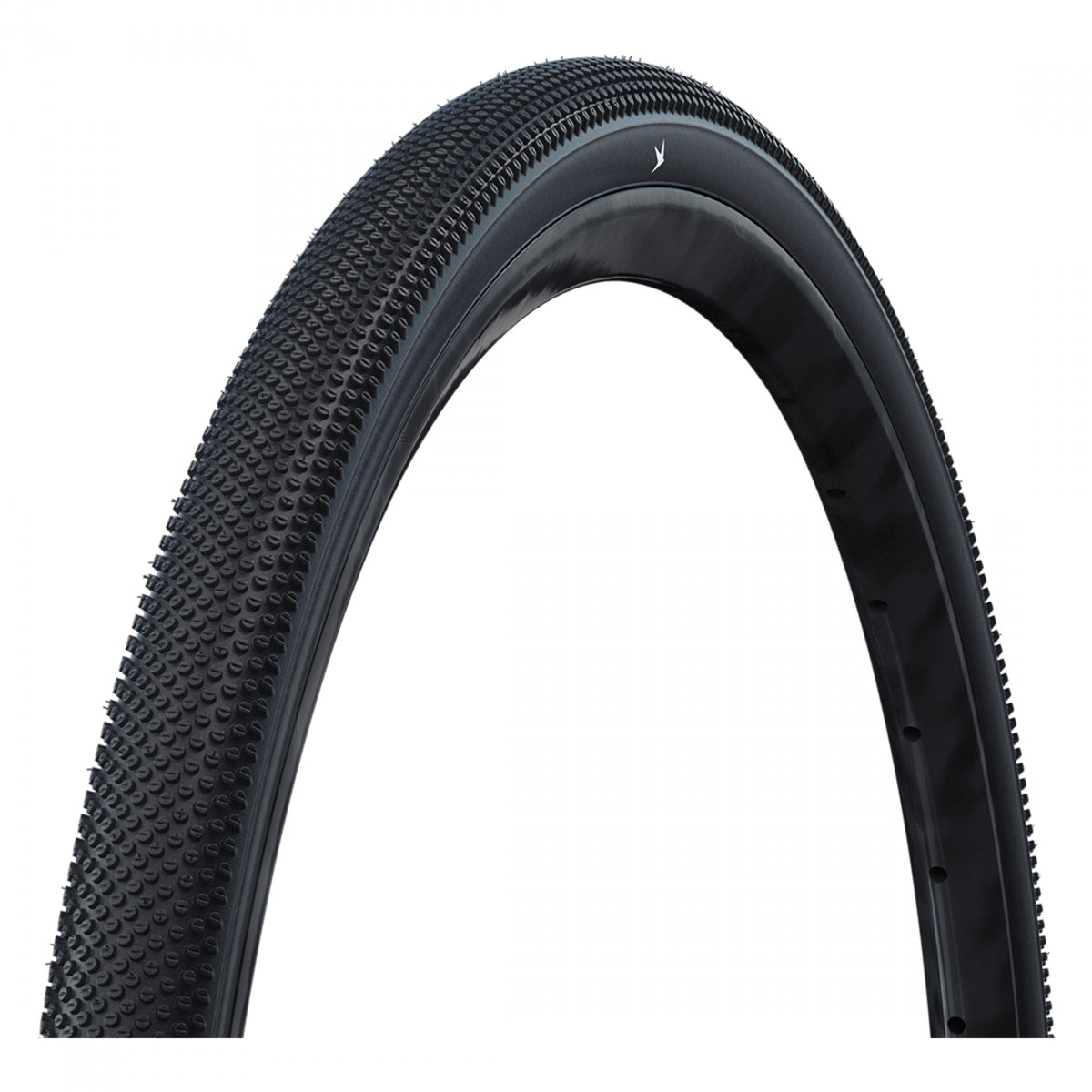 SCHWALBE TIRE SWB G-ONE ALLROUND 700x35 PERF R-GUARD BK/BSK ADDIX GRN TLR E25 FOLD - SCHWALBE