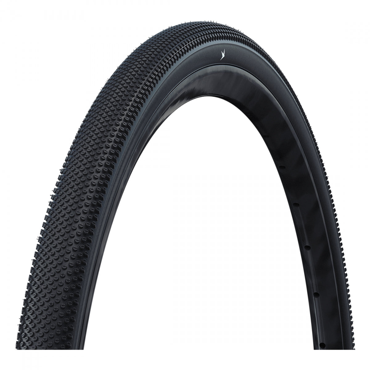 SCHWALBE TIRE SWB G-ONE ALLROUND 700x40 PERF R-GUARD BK/BSK ADDIX GRN TLR E25 FOLD - SCHWALBE