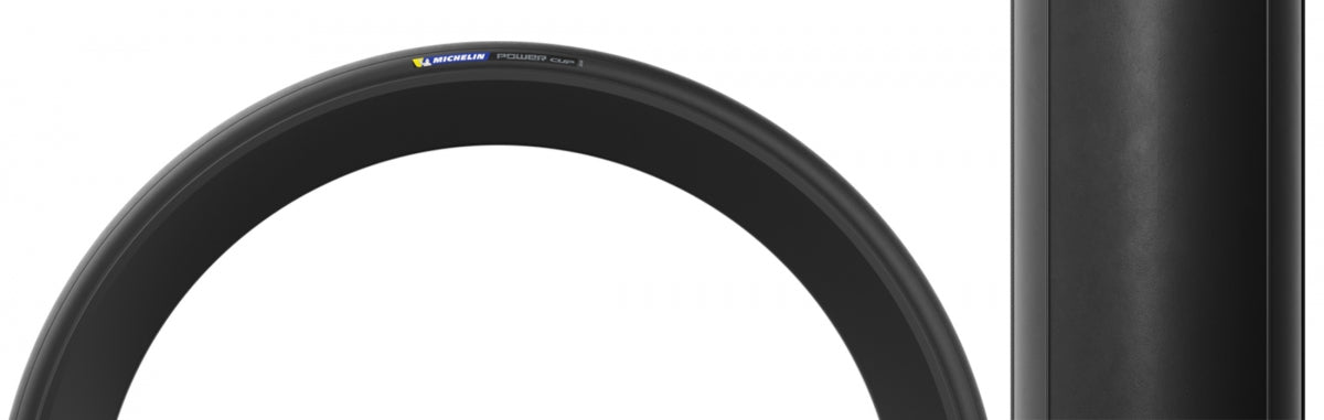 MICHELIN TIRE MICHELIN POWER CUP 700x28 BK/BK FOLD/3x120 GUM-X/AST/DBR - MICHELIN