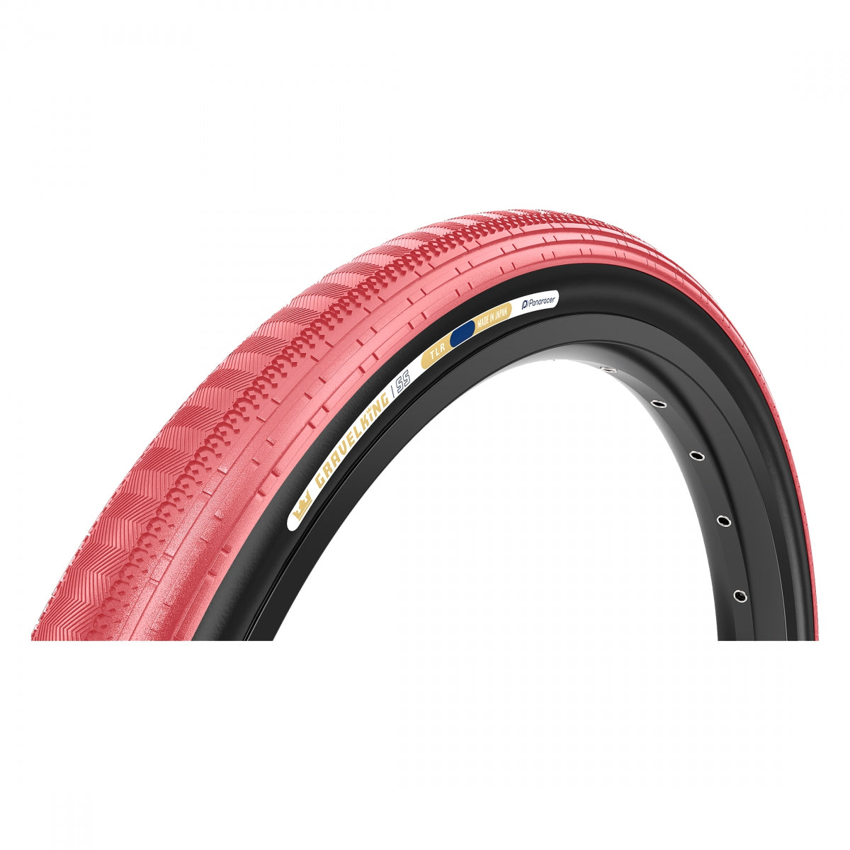 PANARACER TIRE PAN GRAVELKING SS 700x40 FOLD TBLS SAKURA/BK - PANARACER