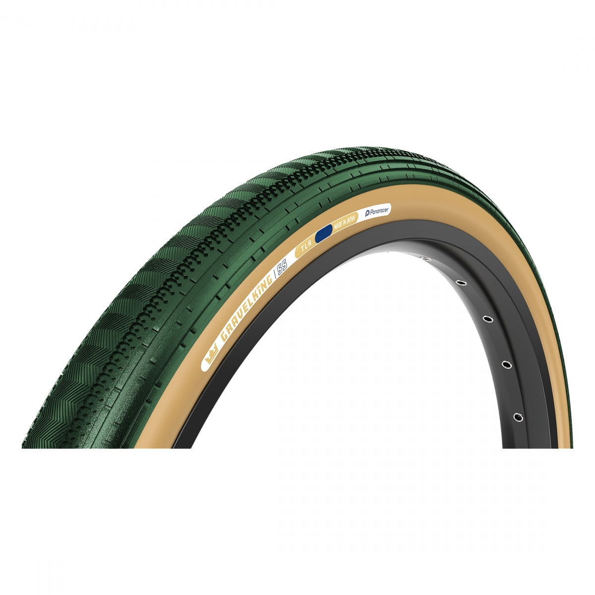 PANARACER TIRE PAN GRAVELKING SS 700x45 FOLD TBLS BR-GN/BN - PANARACER