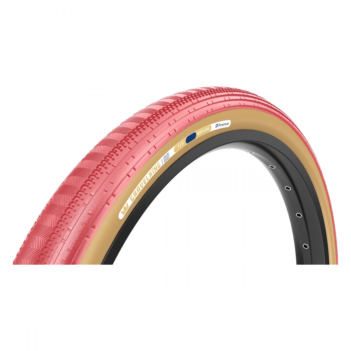 PANARACER TIRE PAN GRAVELKING SS 700x45 FOLD TBLS SAKURA/BN - PANARACER
