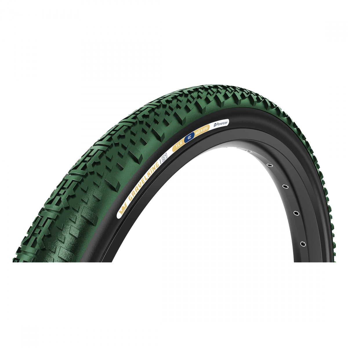 PANARACER TIRE PAN GRAVELKING X1 700x45 FOLD TBLS BR-GN/BK - PANARACER