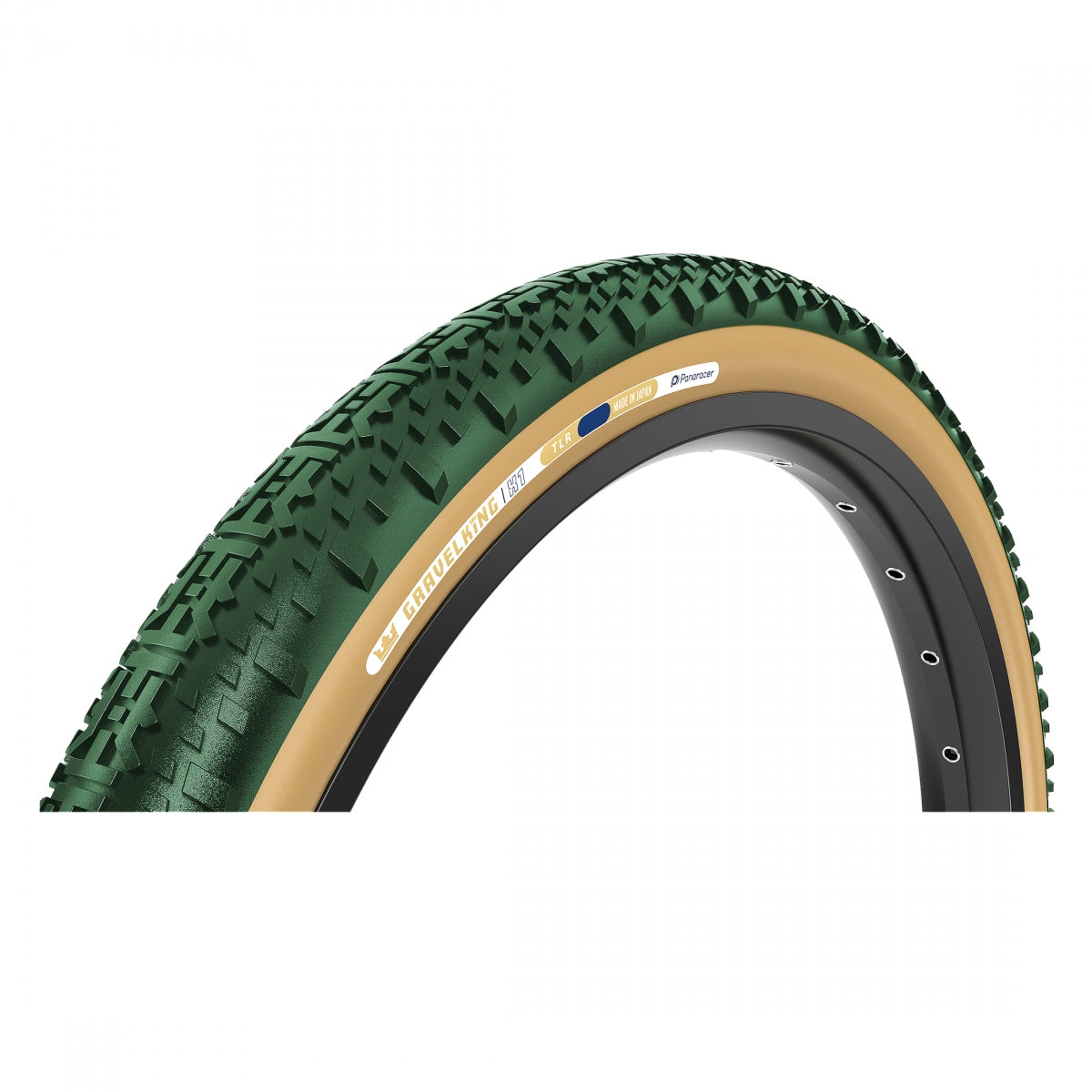 PANARACER TIRE PAN GRAVELKING X1 700x50 FOLD TBLS BR-GN/BN - PANARACER