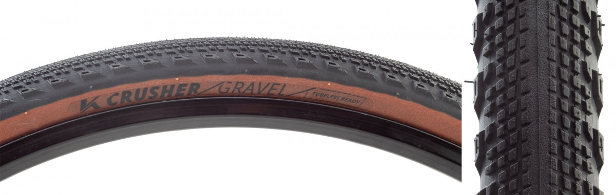 KENDA TIRE KEN CRUSHER GRAVEL 700x50 BK/CSK GCT/120 FOLD - KENDA
