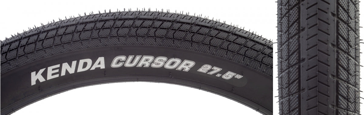 KENDA TIRE KEN CURSOR 27.5x3.0 BK/BK 30 WIRE - KENDA