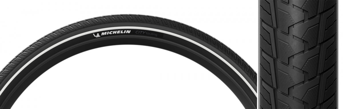 MICHELIN TIRE MICHELIN CITY TOURING 29x2.0 41B BK/BK FOLD/3x62 MAGI-X/CST/TT/E50 - MICHELIN