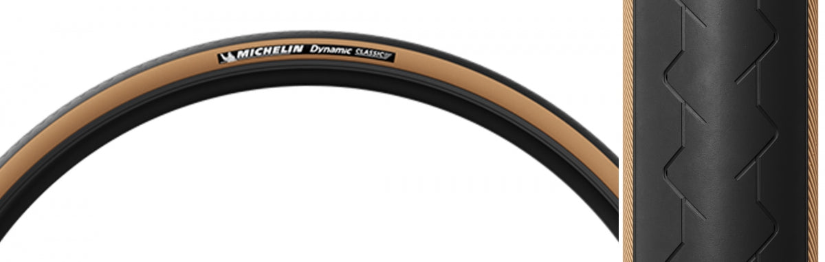 MICHELIN TIRE MICHELIN DYNAMIC CLASSIC 700x25 TRANSLUCENT WIRE/3x30/TT - MICHELIN