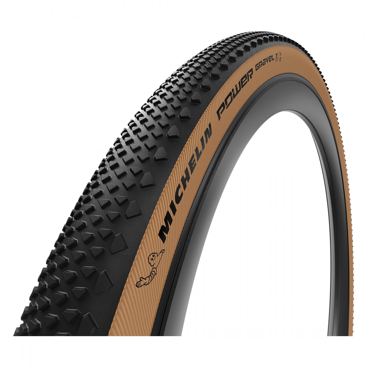 MICHELIN TIRE MICHELIN POWER GRAVEL 700x57 BK/TAN FOLD/3x120 MAGI-X/HDS/BTBS/TLR/E25 - MICHELIN