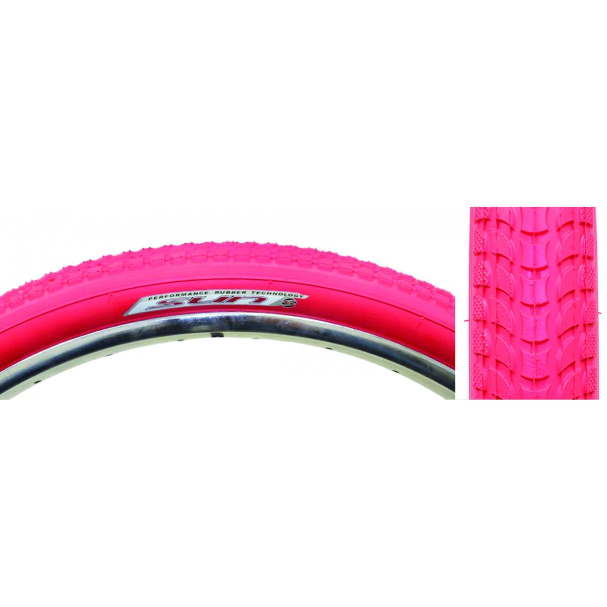 SUNLITE TIRE SUNLT 26x2.125 RD/RD CRUISER K927w/SUN LOGO KOMFORT WIRE - SUNLITE