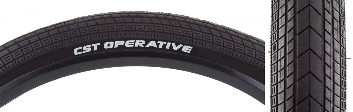 CST PREMIUM TIRE CSTP OPERATIVE 20x2.25 BK WIRE - CST PREMIUM